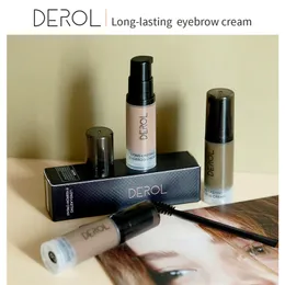 DEROL eyebrow enhancers fast dry liquid eyebrow tint long lasting natural eyebrow cream eye makeup waterproof korean cosmetic