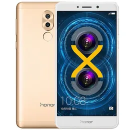 Oryginalny Huawei Honor 6x Odtwórz 4g LTE Telefon komórkowy 4GB RAM 32GB 64 GB ROM Kirin 655 OCTA Core Android 5.5 "12.0mp Fingerprint ID Telefon komórkowy