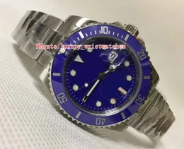 Topselling hochwertige Uhr 40mm 116619 116619lb Blue Ceramic Lünette Edelstahl Asien 2813 Bewegung MACHTER MACHISCHE AUTOMATISCHE MENSCHAUSSEN