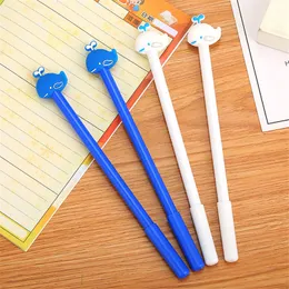 1Pcs Cute Cartoon Water Spray Whale Gel Ink Pen 0.5mm School Supplies Stationery Ink Pen Ballpoint pen