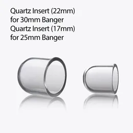 17mm 22mm de quartzo liso de quartzo redondo tigela grossa para narguilé xl xxl masculino fundo feminino banger unhas pérolas terp pérolas