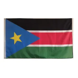 3X5 South Sudan Oyee Flag National Hanging Advertising Polyester Fabric Digital Printed , Free Shipping, Drop Shipping