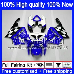 Body For KAWASAKI ZX-7R 1996 2000 2001 2002 2003 203MY.50 ZX-750 ZX750 ZX 7R ZX7R 96 97 98 99 ZX 7 R ZX 750 00 01 02 03 Fairing Nice Blue