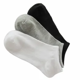 10Pairs Högkvalitativa Mäns Båt Sock Polyester Andningsbar Casual Meias Masculino Strumpor För Män Chaussettes Homme