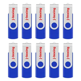 Blue 10 Pack 32GB OTG USB 2.0 플래시 드라이브 접이식 듀얼 USB 메모리 스틱 엄지 손가락 펜 드라이브 스토리지 안드로이드 스마트 폰 태블릿