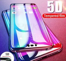 Nowy Proelio 5D Okrągły Zakrzywiony Full Cover Hartred Glass do Huawei P20 Pro P20 Lite Screen Protector Szkło filmowe do P20 Lite Nova 3e