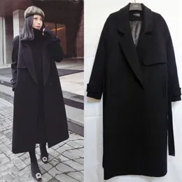 Yaapeet Winter Coat女性冬のコートカジュアルな外出オーバーコート女性服のコートジャケットウインドブレーカーブラック