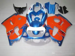 ZXMOTOR High quality fairing kit for SUZUKI GSXR600 GSXR750 SRAD 1996-2000 blue white red GSXR 600 750 96 97 98 99 00 fairings OI90