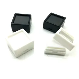 35Pcs / Lot 30*30mm Square Ring Earrings Pendant Display Box Storage Boxs Jewelry Accessories Christmas Gifts Z-200
