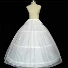 Gorąca Sprzedaż Bridal Petticoat Biały Trzy obręcz Wysokiej Jakości W magazynie Balowa Suknia Crinoline Moda Akcesoria ślubne Petticoats