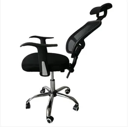 패션 가구 Wholesales 뜨거운 Salesmesh 다시 가스 리프트 백 틸트 조정 가능한 사무실 회전 의자 + 머리 받침대 + 팔걸이