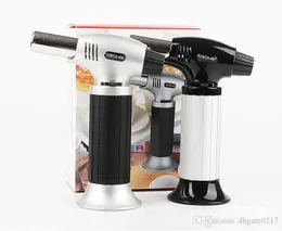 DHL Free Metal DAB Jet Flame Torch Butane Gas Torch Wiatroodporny Refillable Professional Kitchen Lżejszy Sztuka cukrowa i narzędzie do palenia