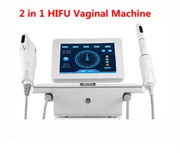 2 in 1 Vaginal HIFU Machine High Intensity Focused Ultrasound FaceLifting Wrinkle Removal For Face Body Vaginal.Tightening Salon Use