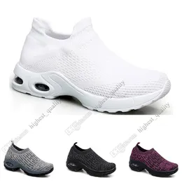 2020 New Arrivel Running Skor För Kvinnor Svart Vit Rosa Bule Grå Oreo Sport Sneakers Trainers 35-42 Stor Storlek Trettiofem