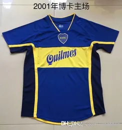 Retro Classic Boca Juniors Vintage Soccer T Shirts 1997 2001