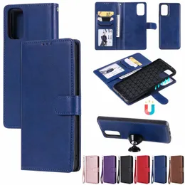 2 W 1 Magnetyczny Odpinany Wymienny portfel Skórzany etui do iPhone 11 Pro Max XS XR XS max 6 78 Plus Samsung S20 Plus S20 Ultra S10 Note10