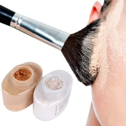 Ansiktsfoundation Pulver Professionell Makeup Inställning Lös genomskinlig Matt Bananbehandling Oljekontroll Slät Mineral Pulver 48PC / Lot DHL