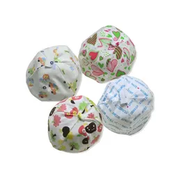 Wholesale high quality all kinds of color printing newborn cotton tire cap fashion baby hat