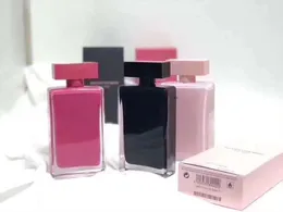 A++++ Perfume Women Spray Narcis Rodriguez for her pink red black white optional fragrance lasting taste with high quality 100ml free delivery