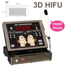 2020 Taşınabilir 3D HIFU Makinesi Yüz Germe Cilt Sıkma Kırışıklık Kaldırma Vücut Zayıflama Yüz Cilt Bakımı Güzellik Ekipmanları Salon Kullanımı