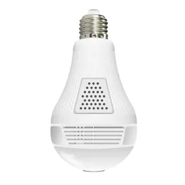 1,3 miljoner glödlampa 960p Panorama Bulb Panoramic WiFi Smart Bulb Camera CCTV IP-kamera DHL gratis