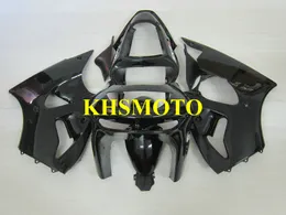 Kawasaki Ninja ZX6R 636 98 99 ZX 6R 1998 1999 ABS光沢の黒のフェアリングセット+ギフトKP05