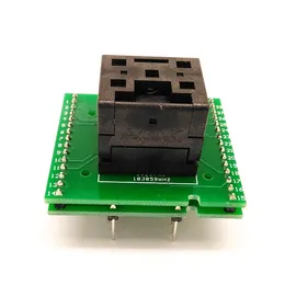 Freeshipping QFN28 MLF / WLCSP28からDIP28プログラミングテストアダプタピッチ0.5mm ICボディサイズ5x5IC550-0284-011-G ClamShell SMD / SMTテストソケット