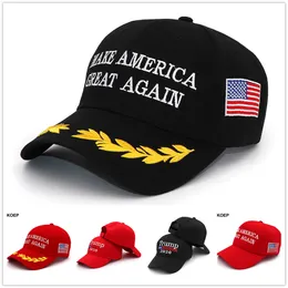 Donald Trump 2020 Czapka baseballowa Make America Great Rówo Great Maga Hat Haft Keep America Great Hat Republikański Prezydent Trump Caps