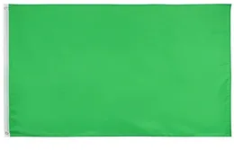3x5 150x90cm Green Flag Hanging Advertising Digital Printed Polyester All Countries,Outdoor Indoor Usage, Drop shipping
