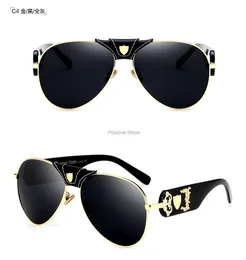 Wholesale-2019 New High quality Polarized lens pilot Fashion Sunglasses ForWomen Brand designer Vintage Sport Sun glasses With case and box