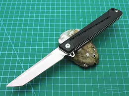 Özel Fırsat Rulman Flipper Katlama Bıçak D2 Saten Tanto Blade G10 + Paslanmaz Çelik Sac Kol EDC Cep Hediye Bıçaklar