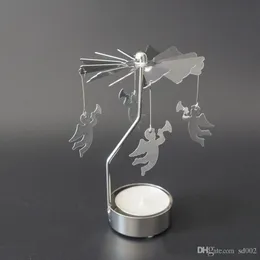 Thermal Rotation Candle Holder Transport Windmill Candlestick nice Metal Rotate Candler Originality Snowflake Pure Color Hot Sale 6 4kmE1