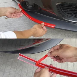 Kırmızı Ön Tampon Dudak Kapağı Trim Stil Çerçeve Çerçeve Dodge Challenger SXT için 15 Dış Aksesuarlar198m