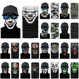 High Quality Outdoor Cycling Scarf Magic Bandana Skeleton Face