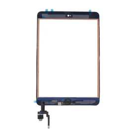 OEM AAAA Touch Panel ersättning för iPad Mini 3 Pekskärm Digitizer Assembly Hemknapp Hem Flex Kabel + IC + Adhesiv Klistermärke