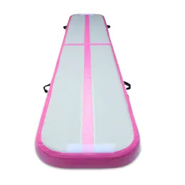 Big Discount Inflatable Air Floor Popular Fitness Equipment Inflatable GymTrack Mat With Pump Air Tumbling Mat For Home Use