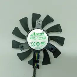 Zuotai GTX660-2GD5 Thunder Edition 8010 fan GA81S2U 4-pin temperature-controlled graphics fan