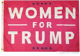 Bandiere da donna per Trump 150x90 cm 3x5 piedi Pubblicità sospesa 100% poliestere, serigrafia 90% al vivo, spedizione gratuita