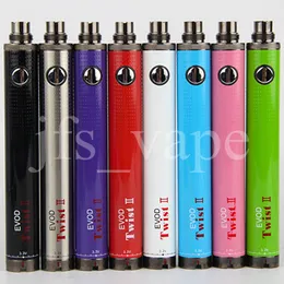 EGO EVOD Twist VV II 1600MAH Огромное вару VAPE Переменное напряжение VAPE Напряжение 3.3V-4.8 В Регулируемые батареи ECGS 510