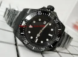 High Quality Wristwatches 44mm Sea-Dweller 116660 Ceramic Bezel Black PVD Case Asia 2813 Movement Mechanical Automatic Mens watch Watches
