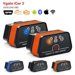 Bluetooth Wifi OBD2 Diagnosescanner-Tool ELM327 V2.1 OBD 2 Mini-Adapter Android/IOS/PC Codeleser-Scan