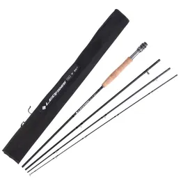 Four-section Fly Fishing Rod 9 Feet 2.7 Meters M 4 Optional Fishing Rod Comfortable Non-slip Strong Pulling Force Lightweight