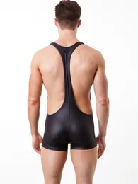 Pantalones De Charol Para Hombre Pantalones De Cuerda De Látex Gay ...