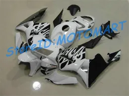 Klasik kırmızı siyah HONDA CBR600RR 05 06 CBR için enjeksiyon kalıp Fairing kiti CBR 600RR 2005 2006 CBR 600F5 Marangozluk seti hediyeler HONF03