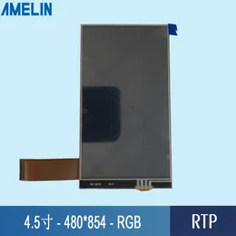 4,5 tum 480 * 854 TFT LCD-modulskärm med RGB-gränssnittskärm och RTP-pekskärm