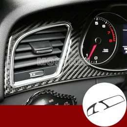 Carbon Fiber Console Instrumentpanel Gjutskydd för AUDI A5 S5 2008-2016