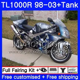 +Tank For SUZUKI SRAD blue flames new TL1000R 1998 1999 2000 2001 2002 2003 304HM.70 TL 1000R TL1000 R TL 1000 R 98 99 00 01 02 03 Fairing