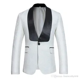 Günstige und feine One Button Groomsmen Schal Revers Bräutigam Smoking Männer Anzüge Hochzeit/Abschlussball Trauzeuge Blazer (Jacke + Hose + Krawatte) M22