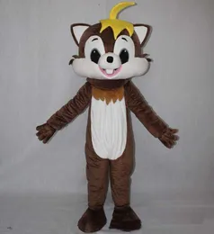2019 Factory hot sale adult squirrel mascot costume for adult to wear for sale for party