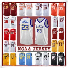 NCCA Jersey Kawhi Leonard James Iverson Men Durant 13 Harden Curry Stephen College Basketball Maglie da basket Russell Westbrook Men14